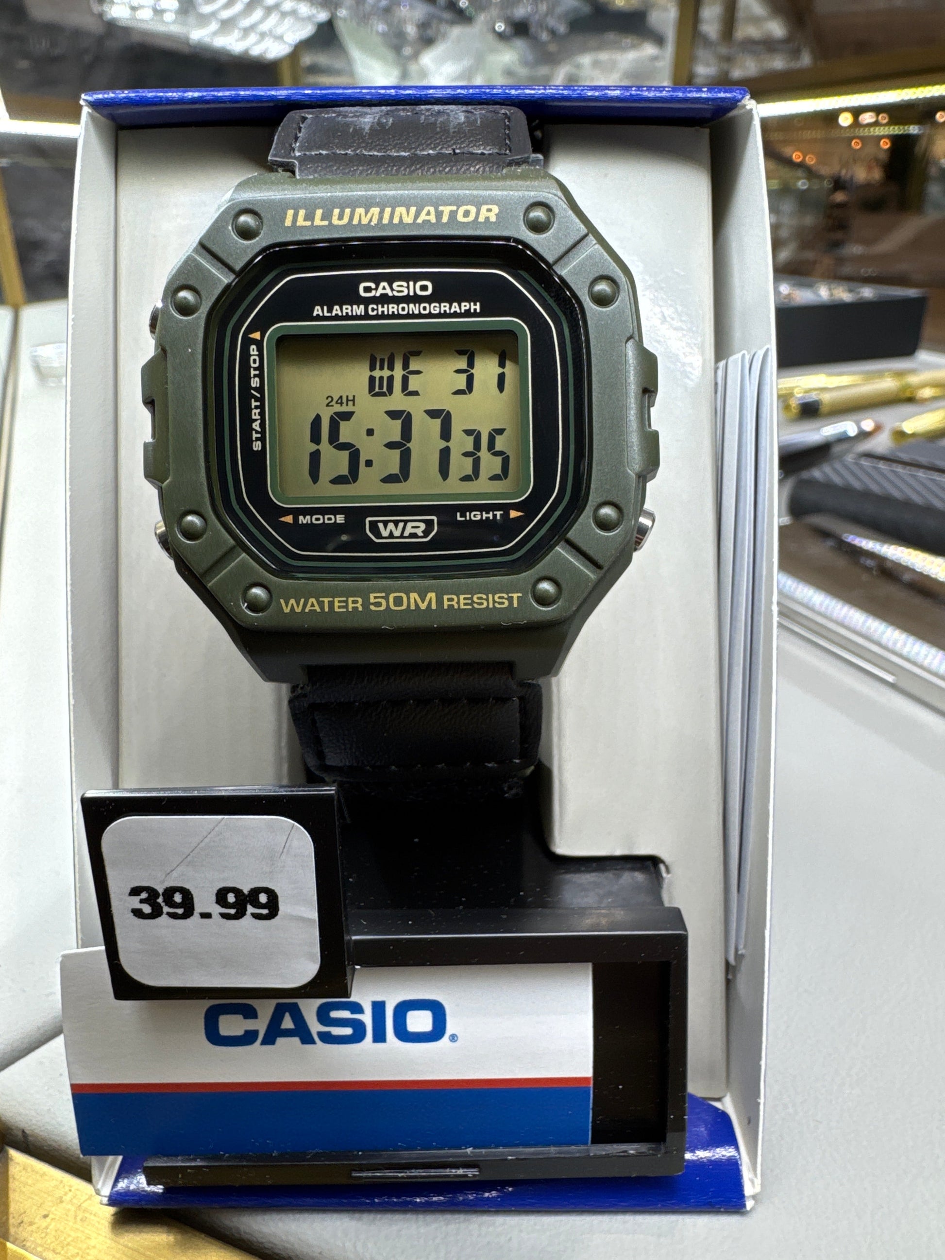 Casio w-218hb-3avcf Montre
