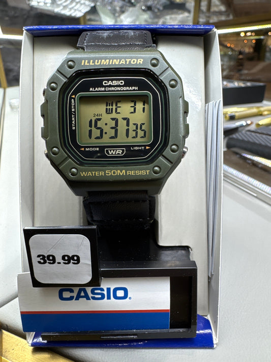 Casio w-218hb-3avcf Montre