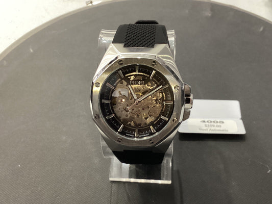 Black and silver Fiori watch 4005