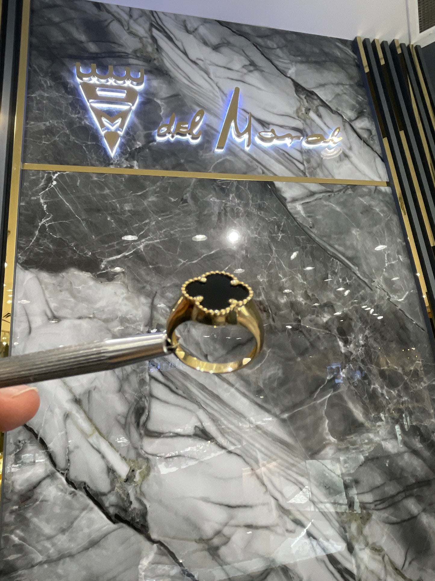 Clover ring Yellow gold 10k Gold rings