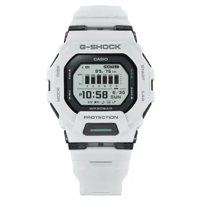 White G-shock Watch GBD-200-7CR