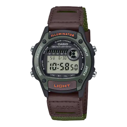 Dark Green Casio Watch W-220HF-3AVCF