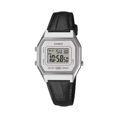 Black and Silver watch LA680WEL-1CF