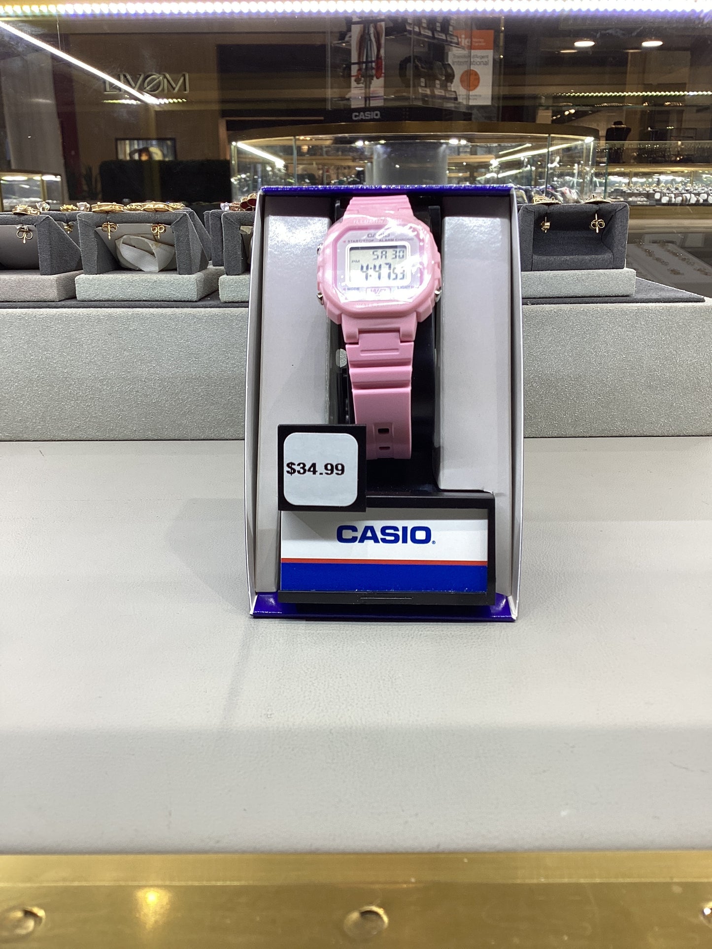 Pink casio watch LA-20WH