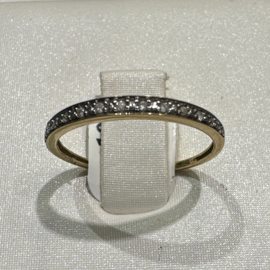10K Gold Ring with.05CT Diamonds Ring