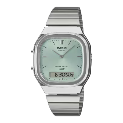 Silver Casio watch AQ-240E-2ACF