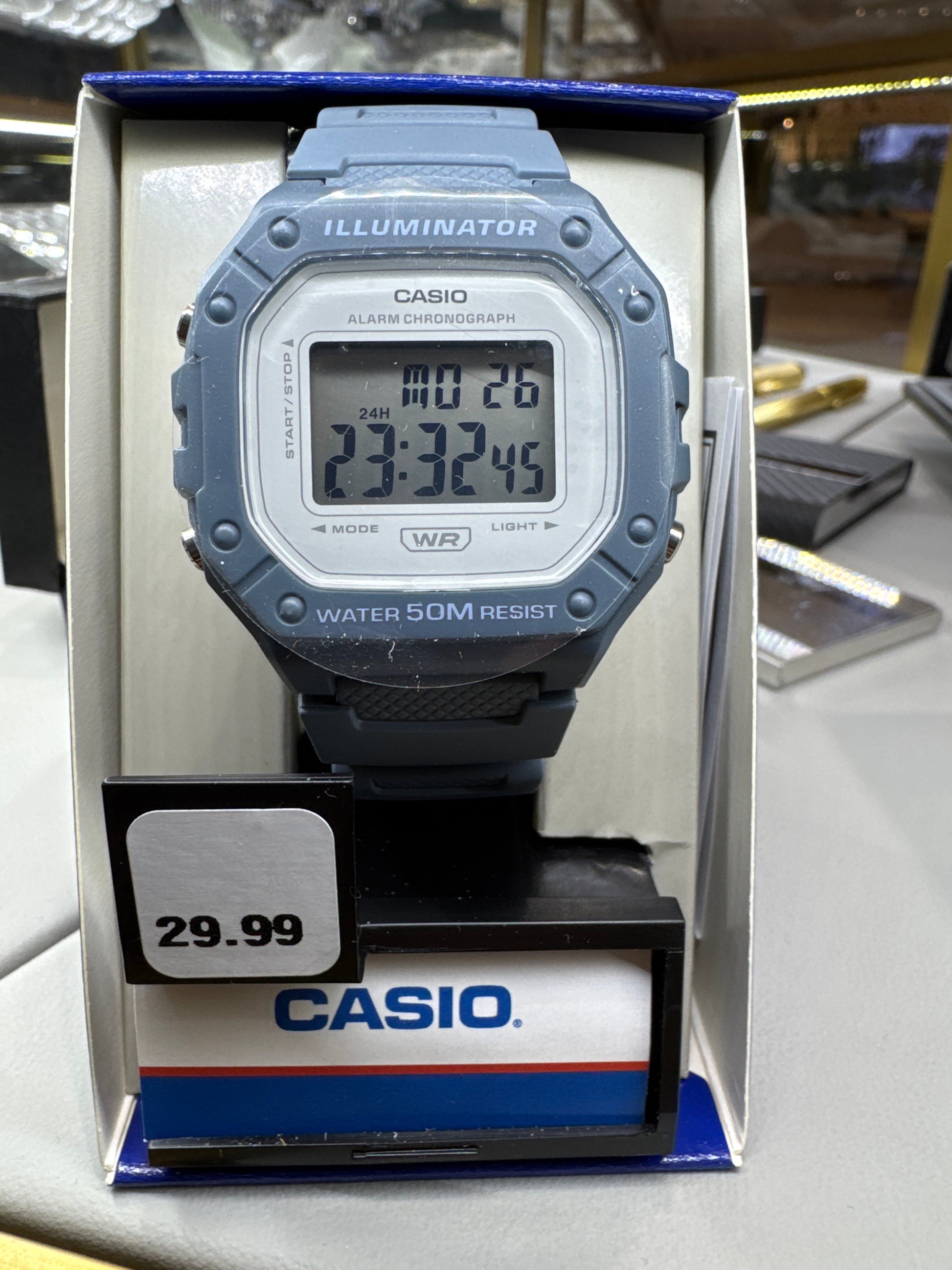 Casio w-218hc-2avcf Montre