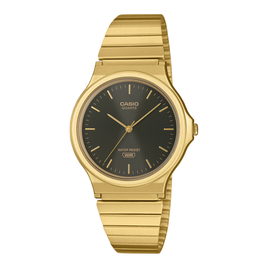 Gold Casio watch MQ-24GA-1ACF