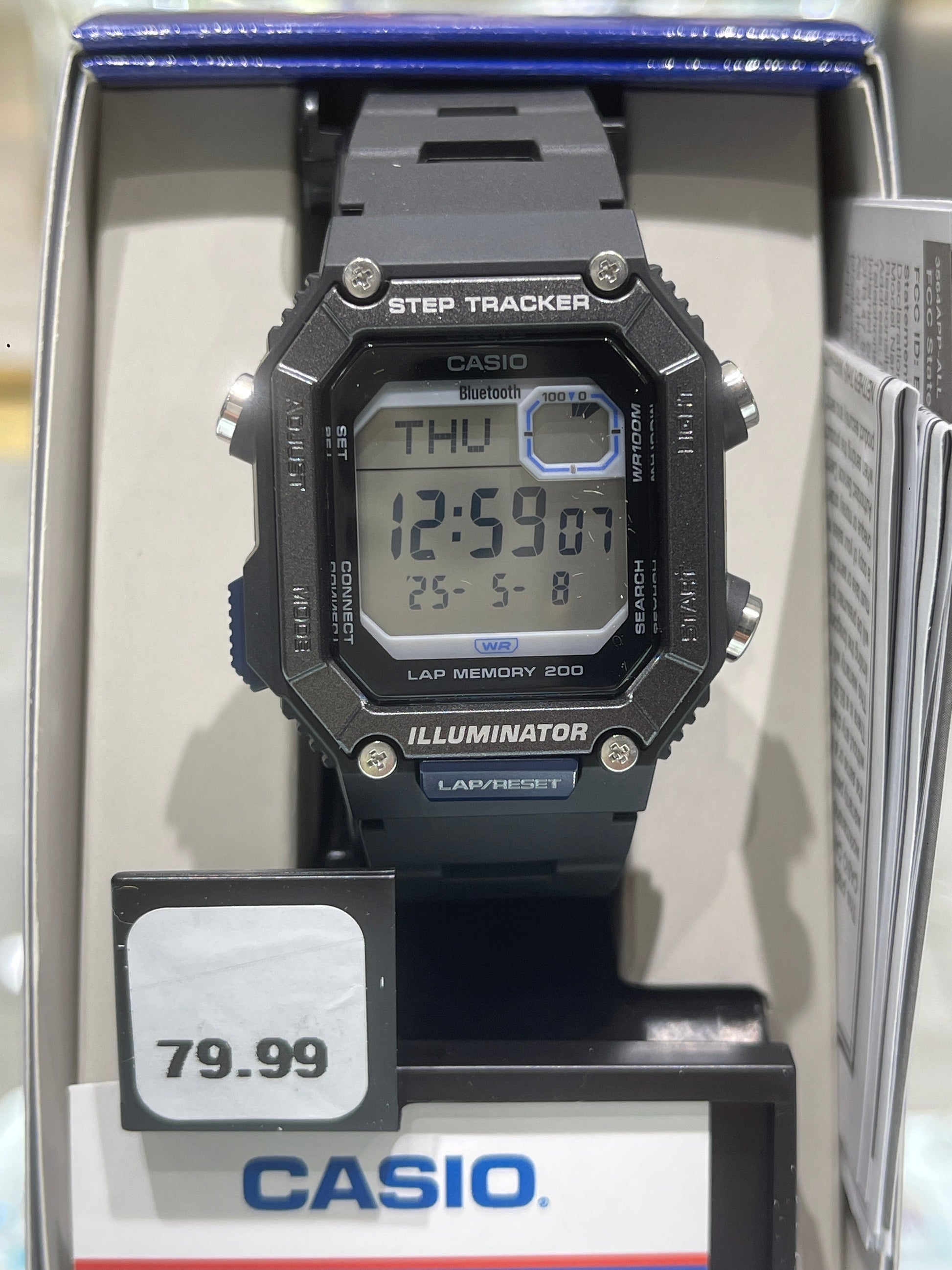 Casio Ws-b1000-1avcf Watch