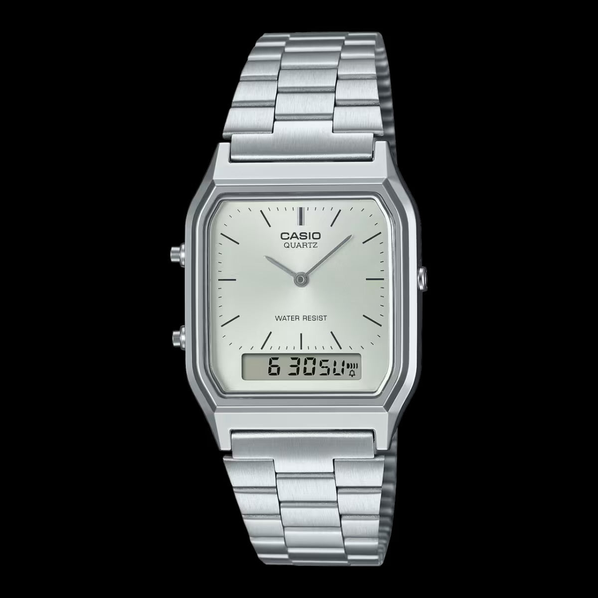 White dial Casio AQ230A-7AVT