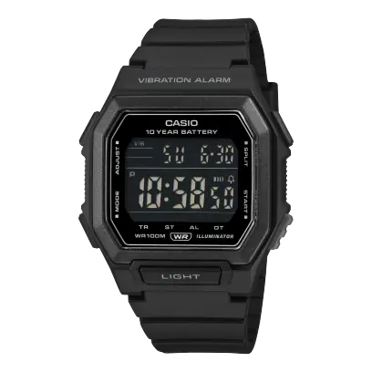 Black Casio watch W-738H-1BVCF