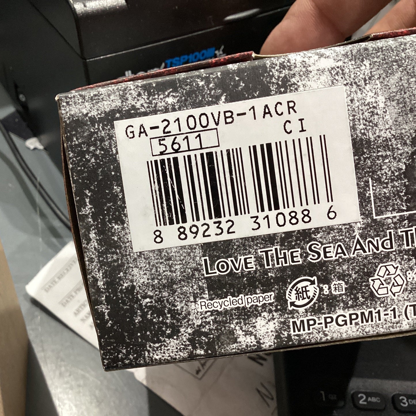 Casio_G-Shock_GA-2100VB-1Acr / Bijouterie Del Moral 2