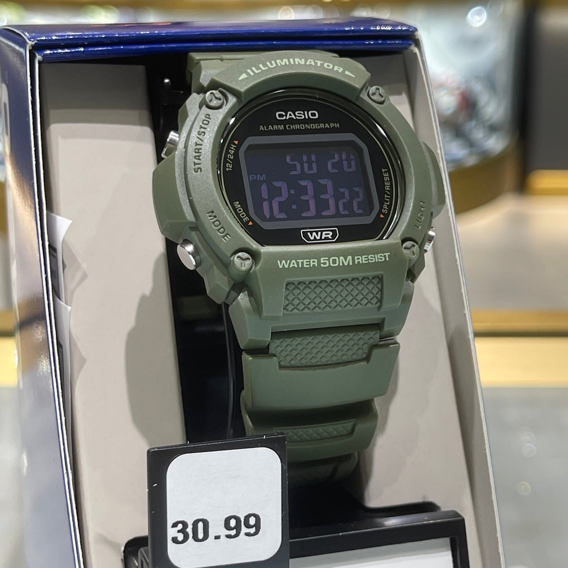 Casio w-219hc-3bvcf Watch