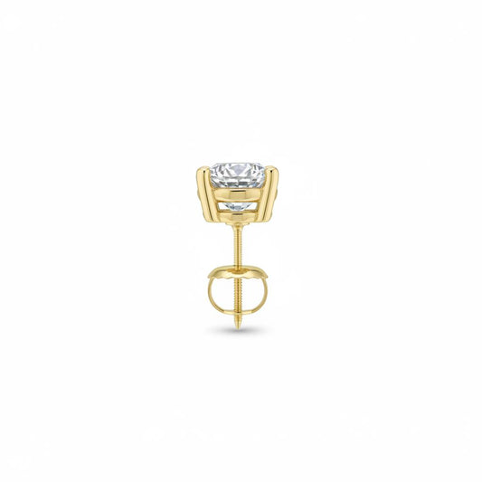 10k Gold lab diamond earrings