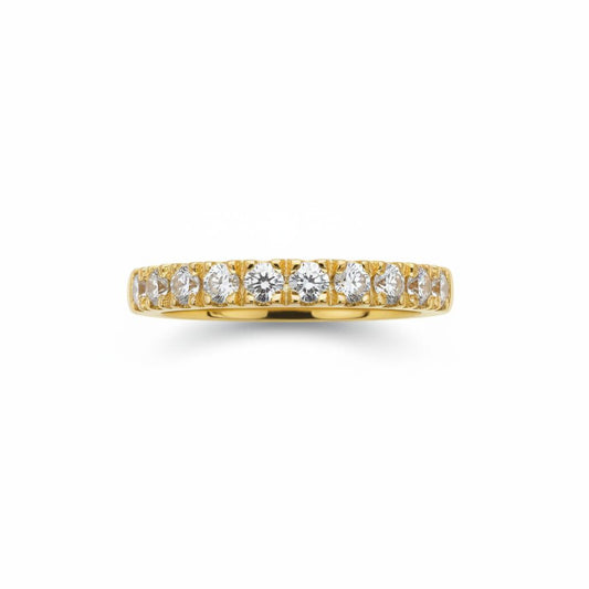10K gold Lab diamond ring 0.42CT