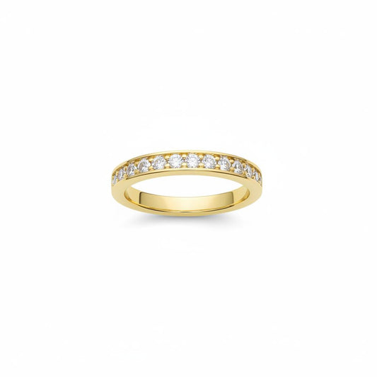 10K gold Lab Diamond ring 0.37CT