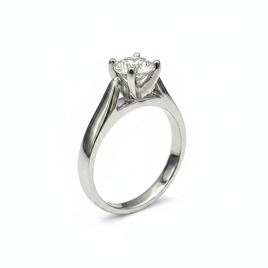 10K Gold Lab Diamond ring 0.56CT D VVS 2