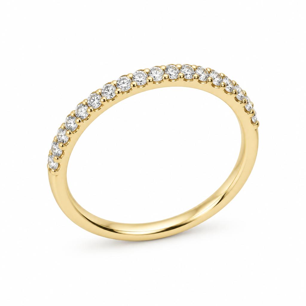 14K Gold Lab Diamond ring 0.23CT