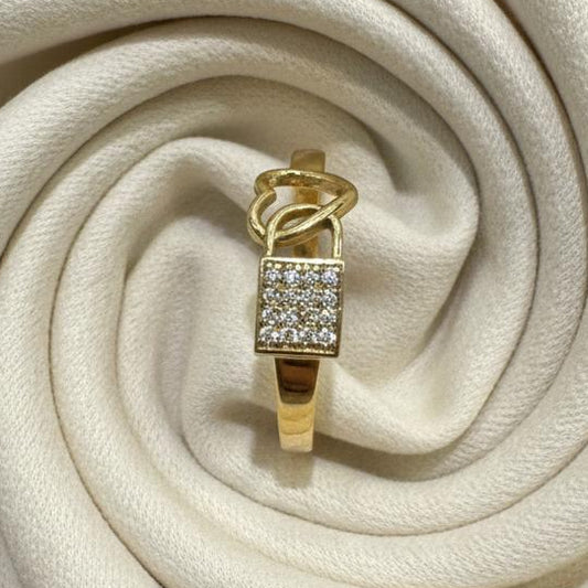 10K gold moissanite ring 0.16CT center stones exceptional brilliance superior fire
