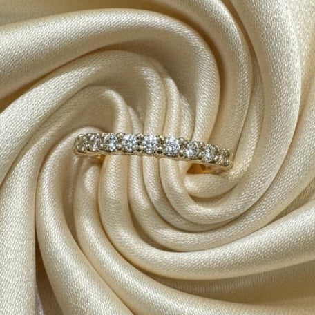 10K gold natural diamond ring 0.34CT elegant presence authentic brilliance everyday elegance