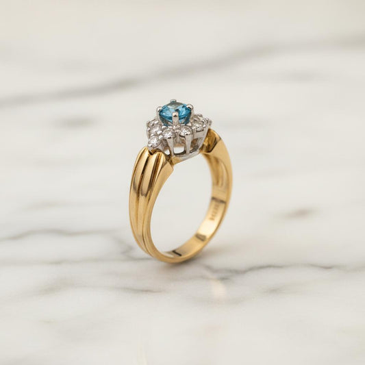 10K Gold diamond ring 0.40CT (DMN10RI024)