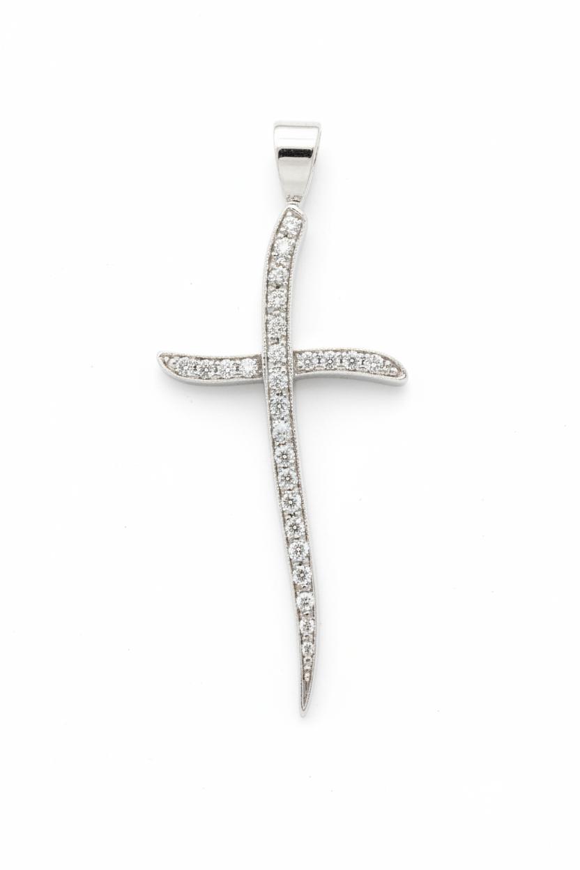 14k Gold Natural diamond Pendant  0.23CT