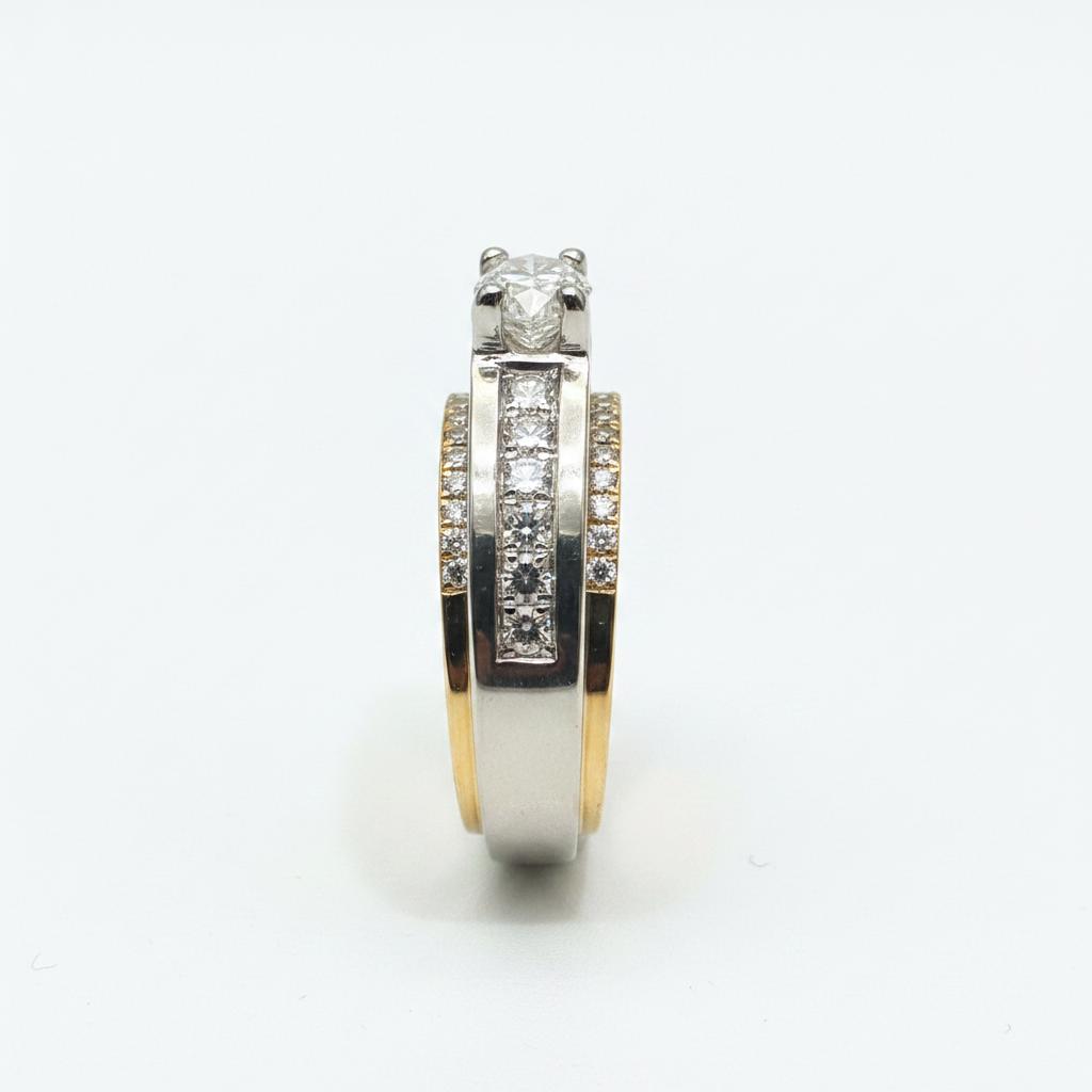 14K Gold Nat Diamond ring 1.27CT