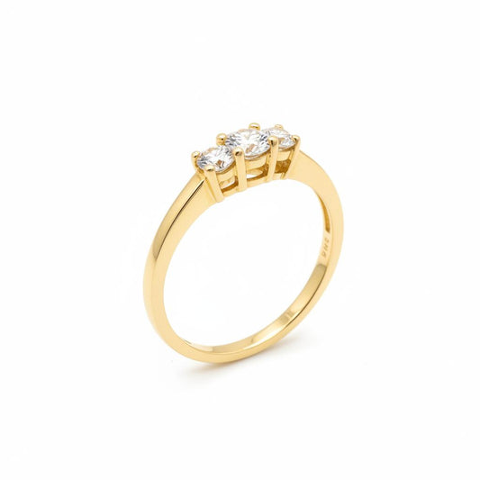 14K Gold Natural Diamond ring 0.39CT