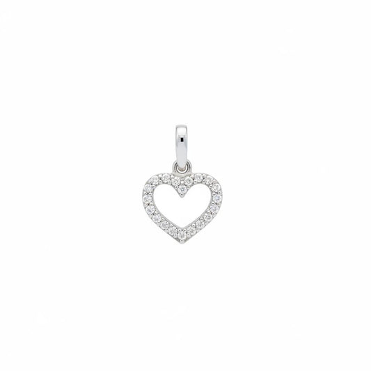 18K Gold Natural Diamond Pendant 0.1CT