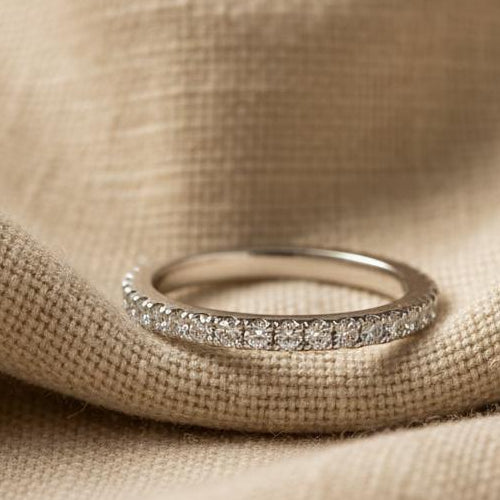 Platinum lab diamond ring 0.60CT 3.8 grams sustainable luxury ultimate durability
