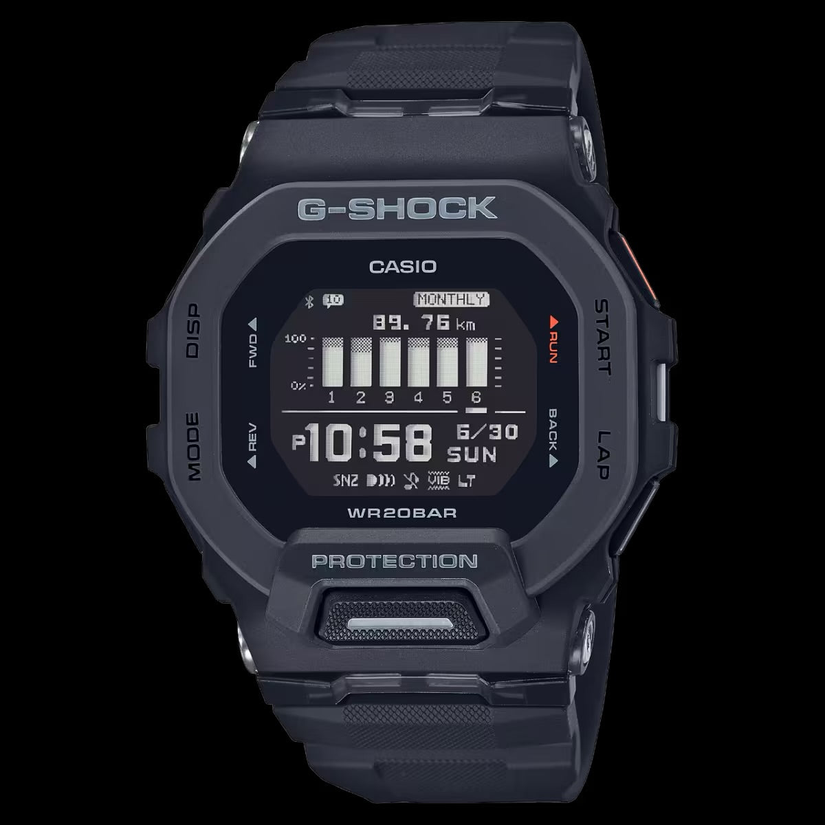 Black G-Shock watch GBD-200-1A1CR