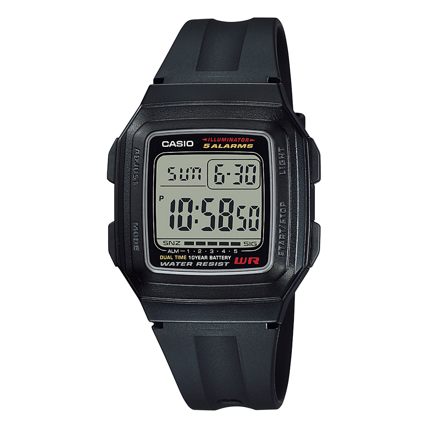 CASIO F 201WA 1ACF Watch