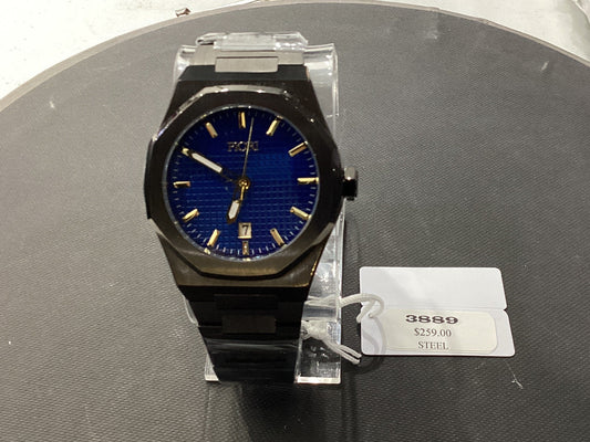 Black and blue Fiori watch 3889