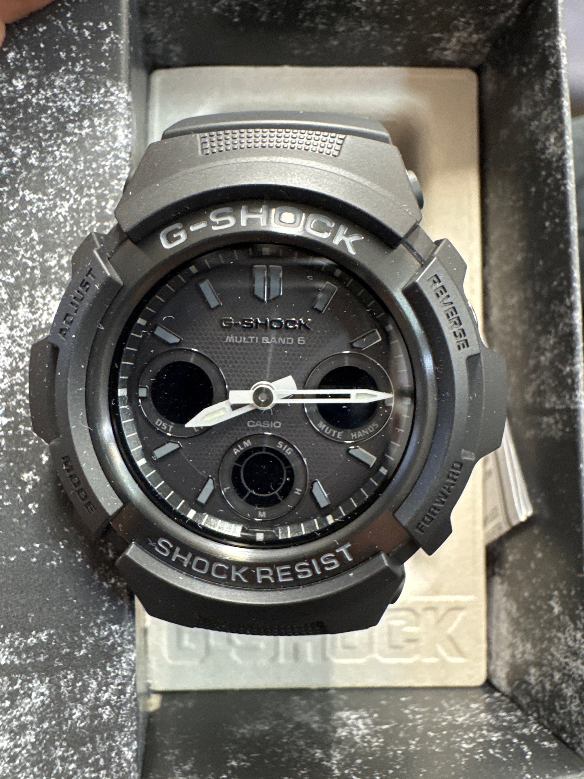 Casio G-SHOCK AWG-M100B-1ACR Watch