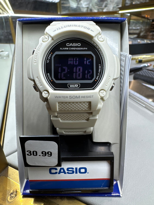 Casio w-219hc-8bvcf Montre