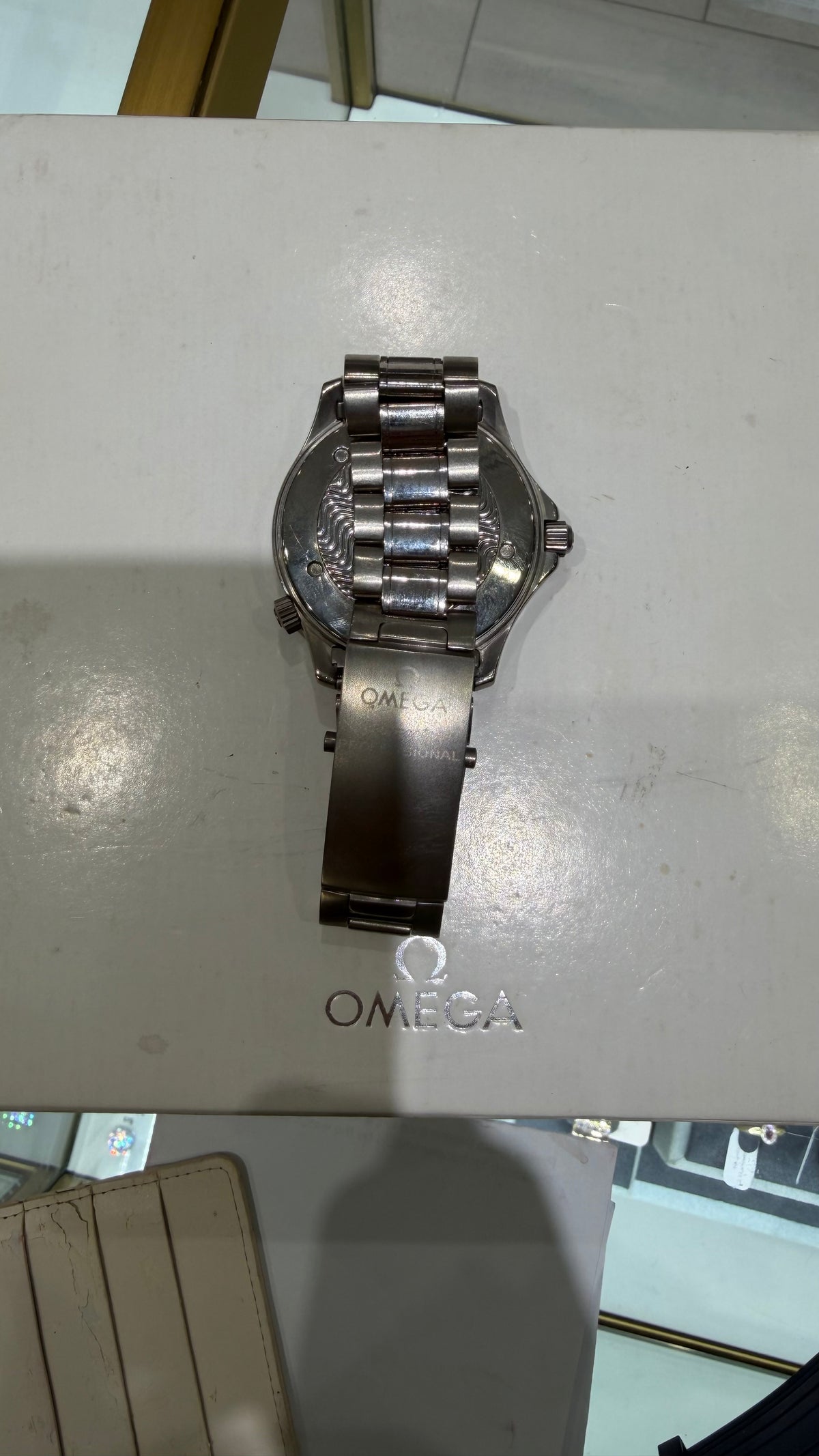 OMEGA Seamaster Professional 300M 2255.80 Date Automatic Men's Watch titanium