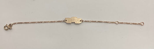 10K Y Gold Baby Bracelet 1.34g