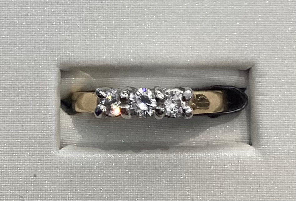 14K Women Diamond Ring .45CT