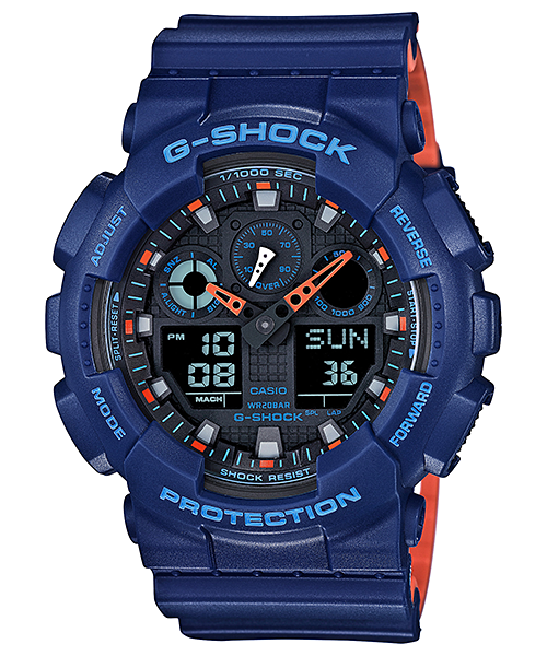 G-SHOCK GA100-2ACR Montre