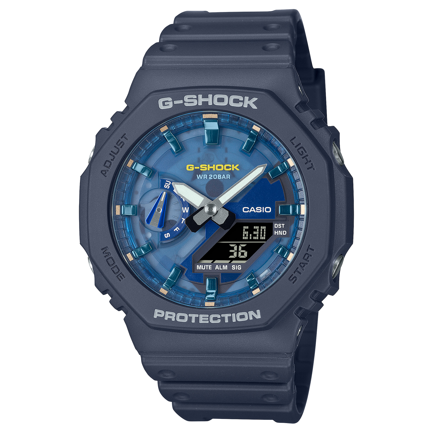 Casio GA 2100AS 2ACR Watch