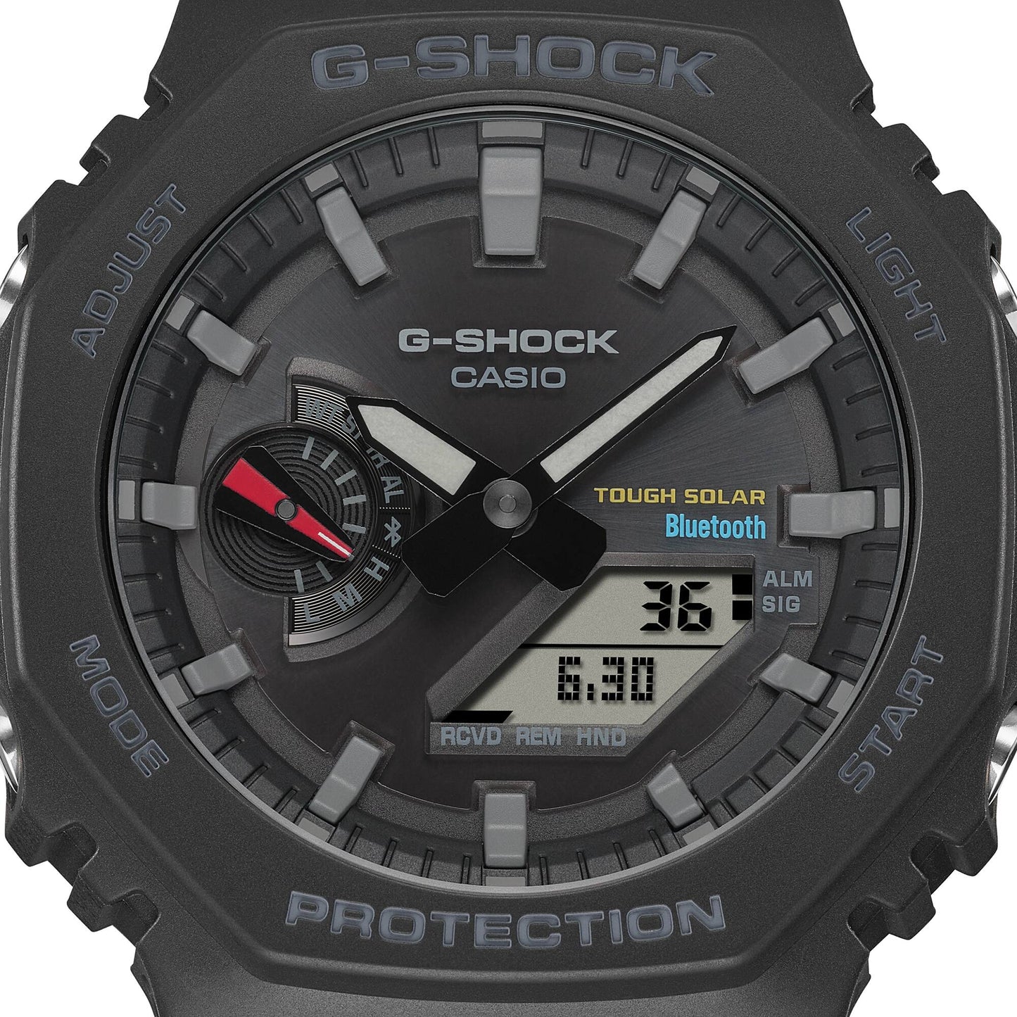 Reloj Casio G-Shock GA-B2100-1ACR Tough Solar Bluetooth - Negro