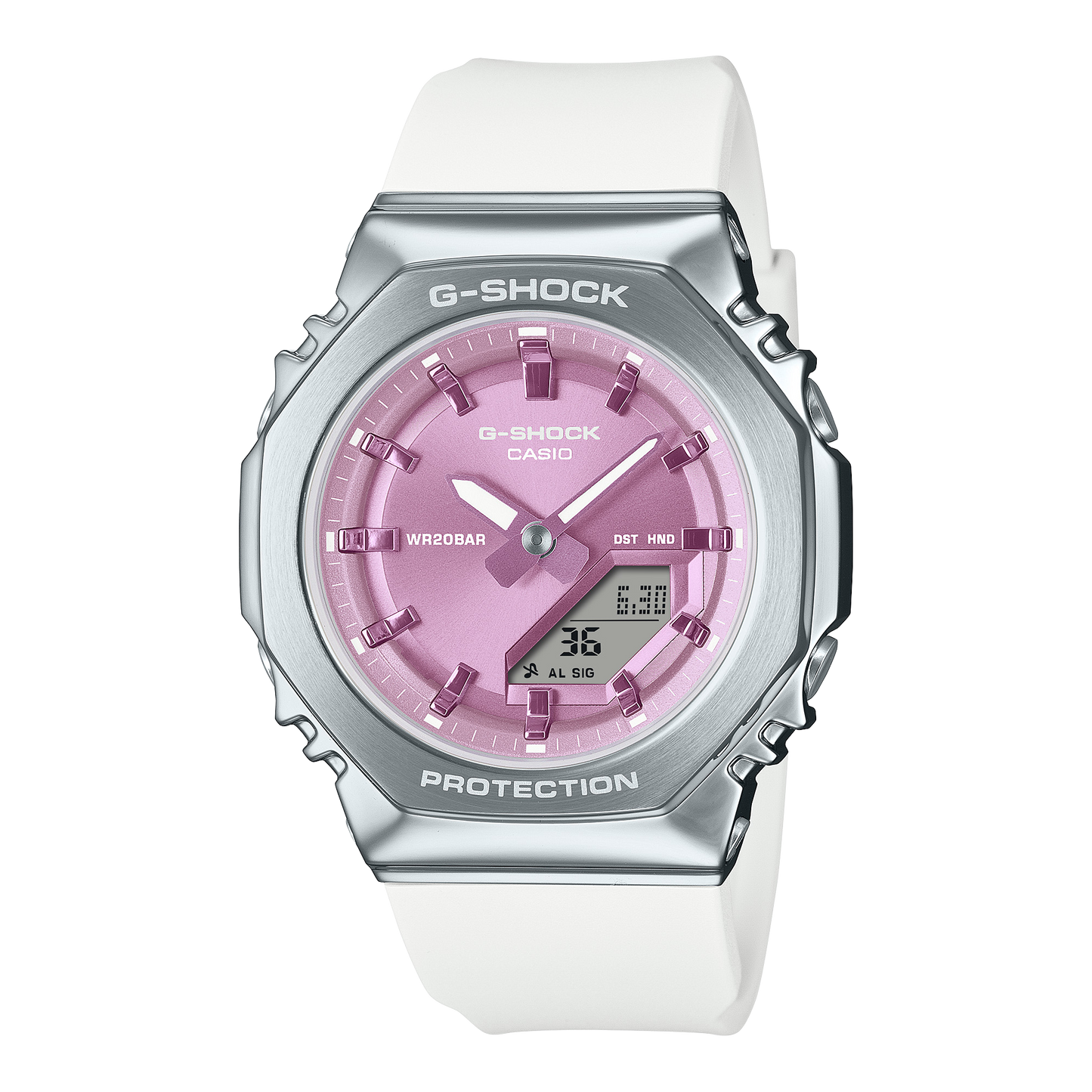 Reloj G-Shock GM-S2110-7A6CR para mujer - Esfera rosa
