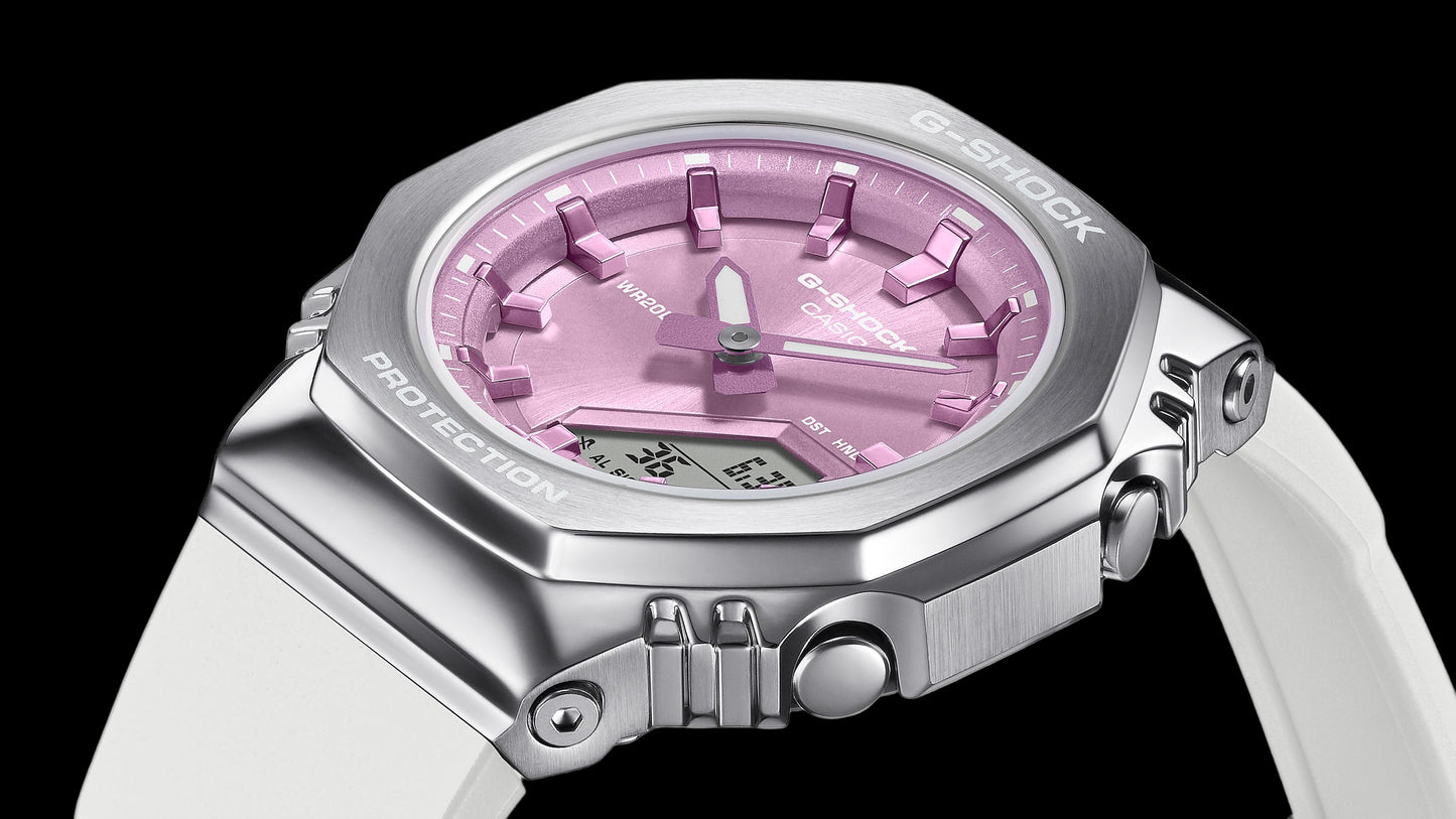 Reloj G-Shock GM-S2110-7A6CR para mujer - Esfera rosa