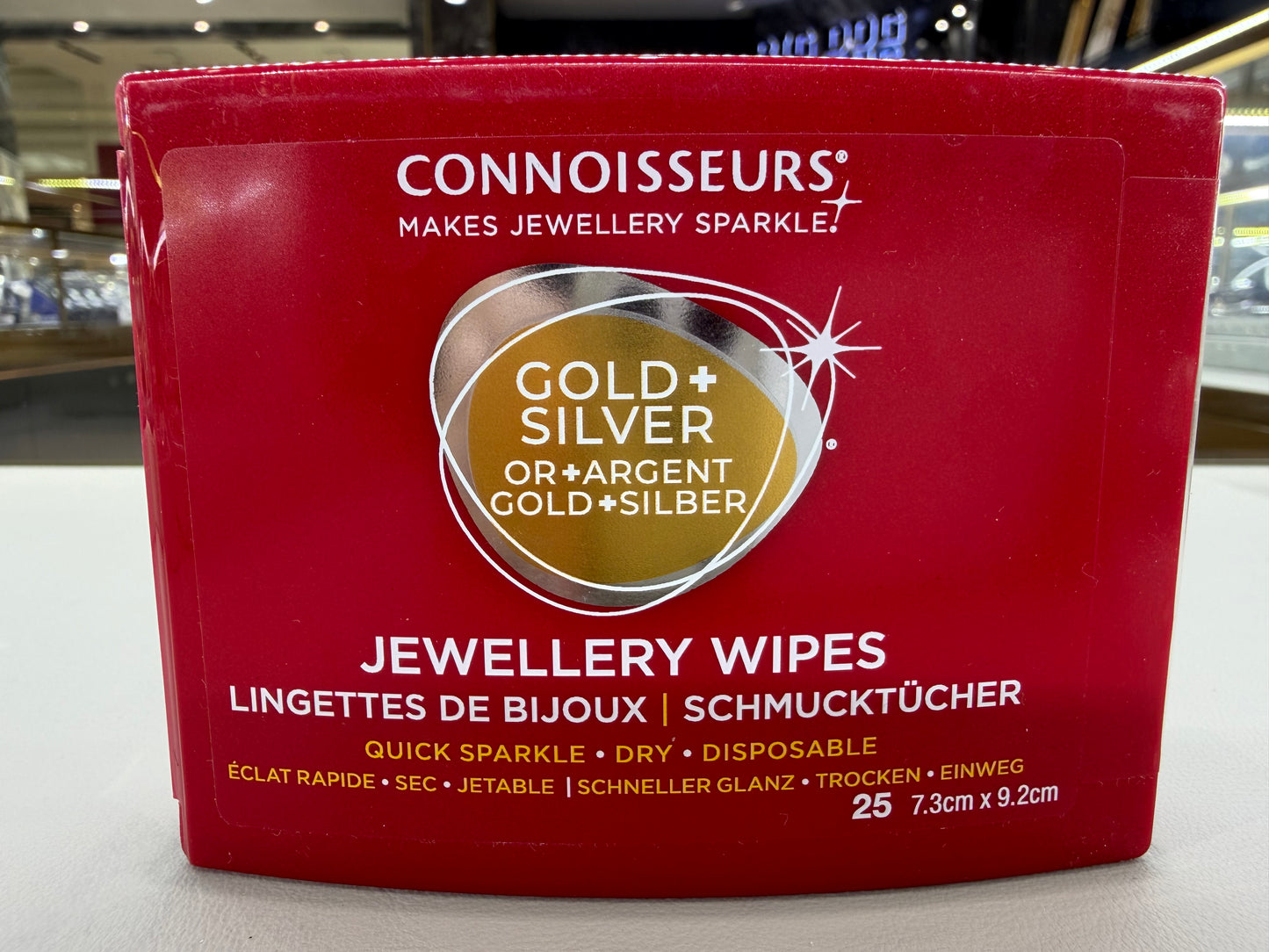 Connoisseurs Jewellery Wipes