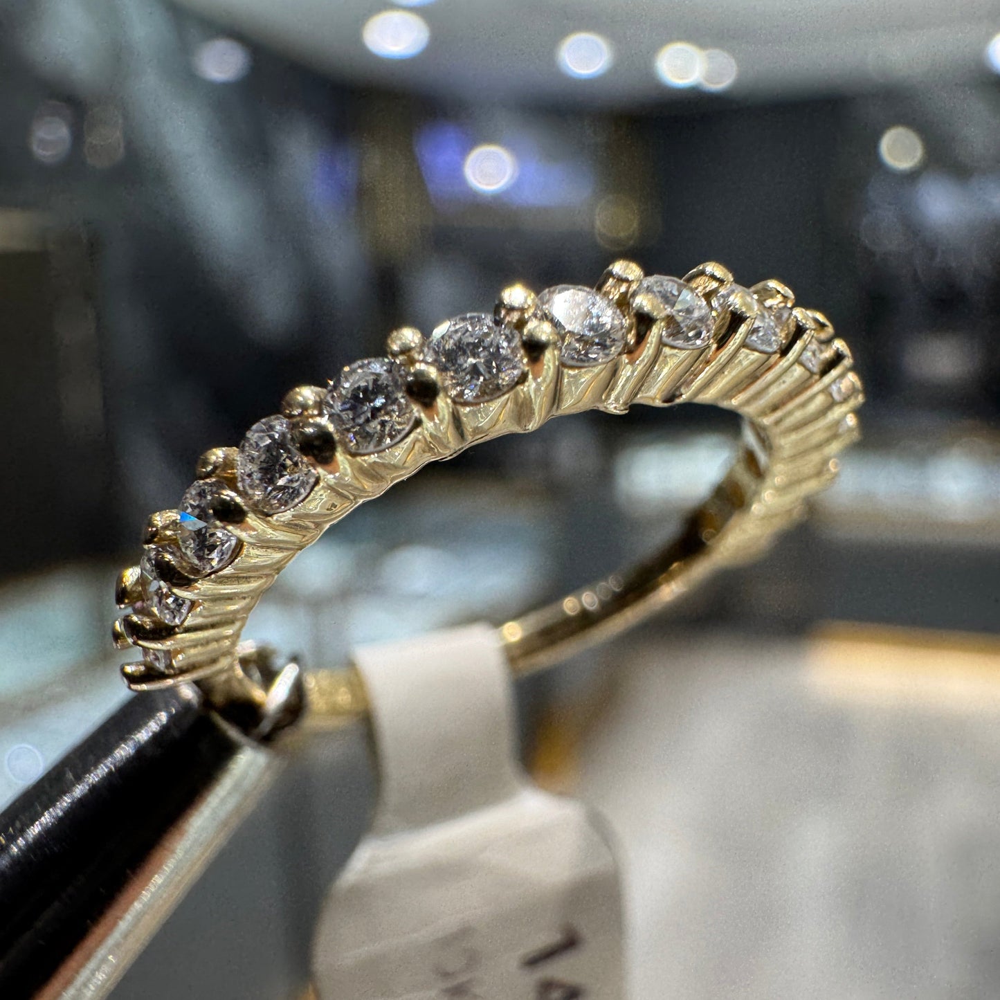 Gold Ring 10K 1.57g | Diamants.34CT Ring