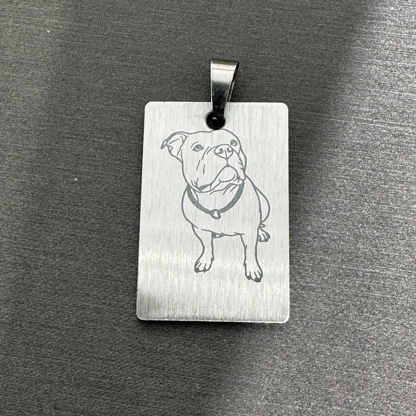 Custom photo portrait engraving