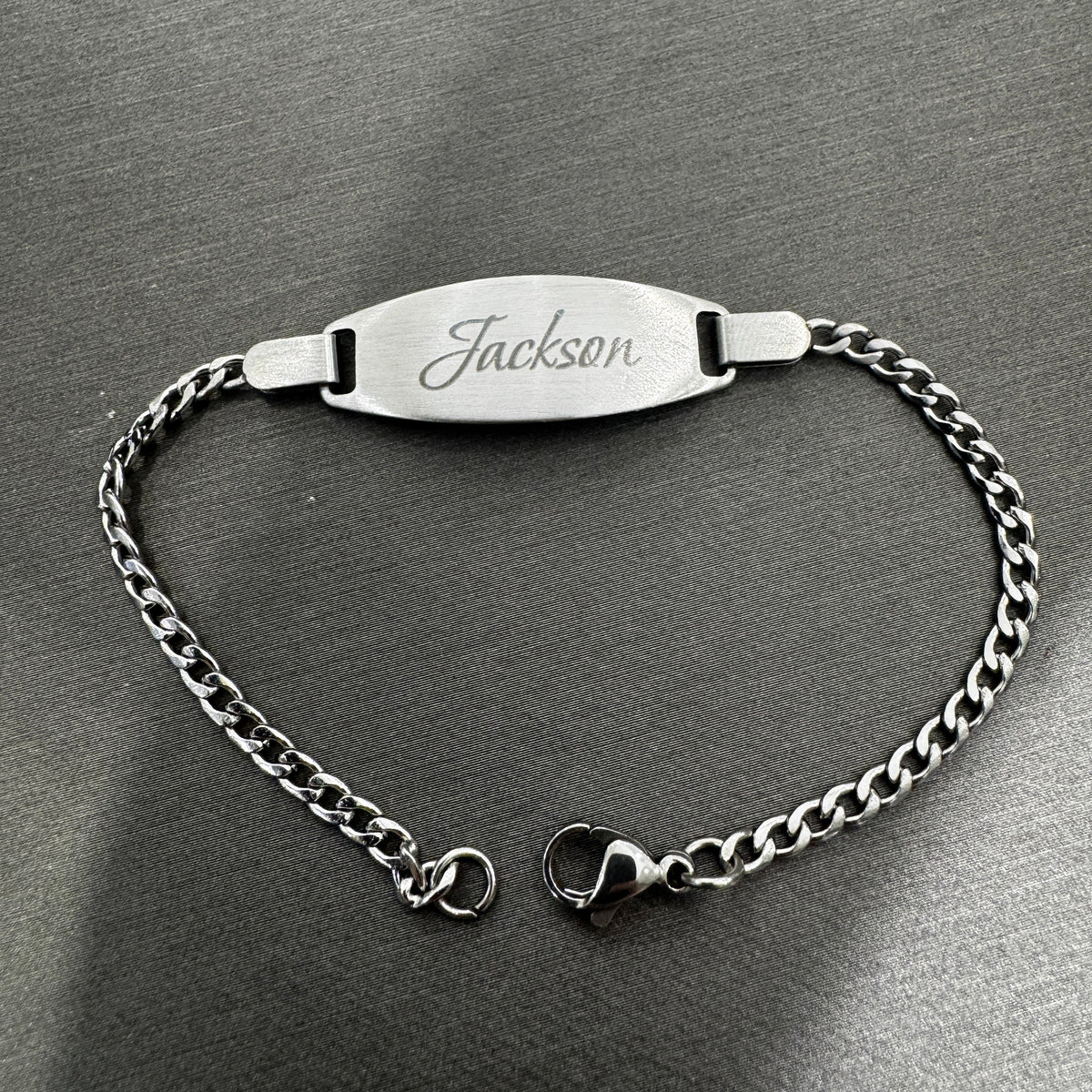 Custom text engraving