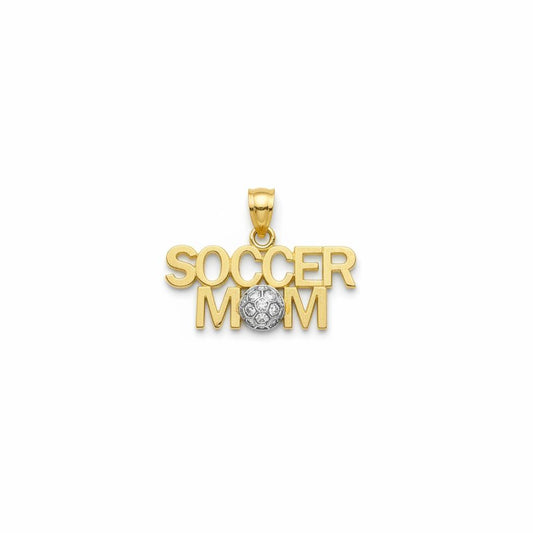 10K gold mothers day pendant