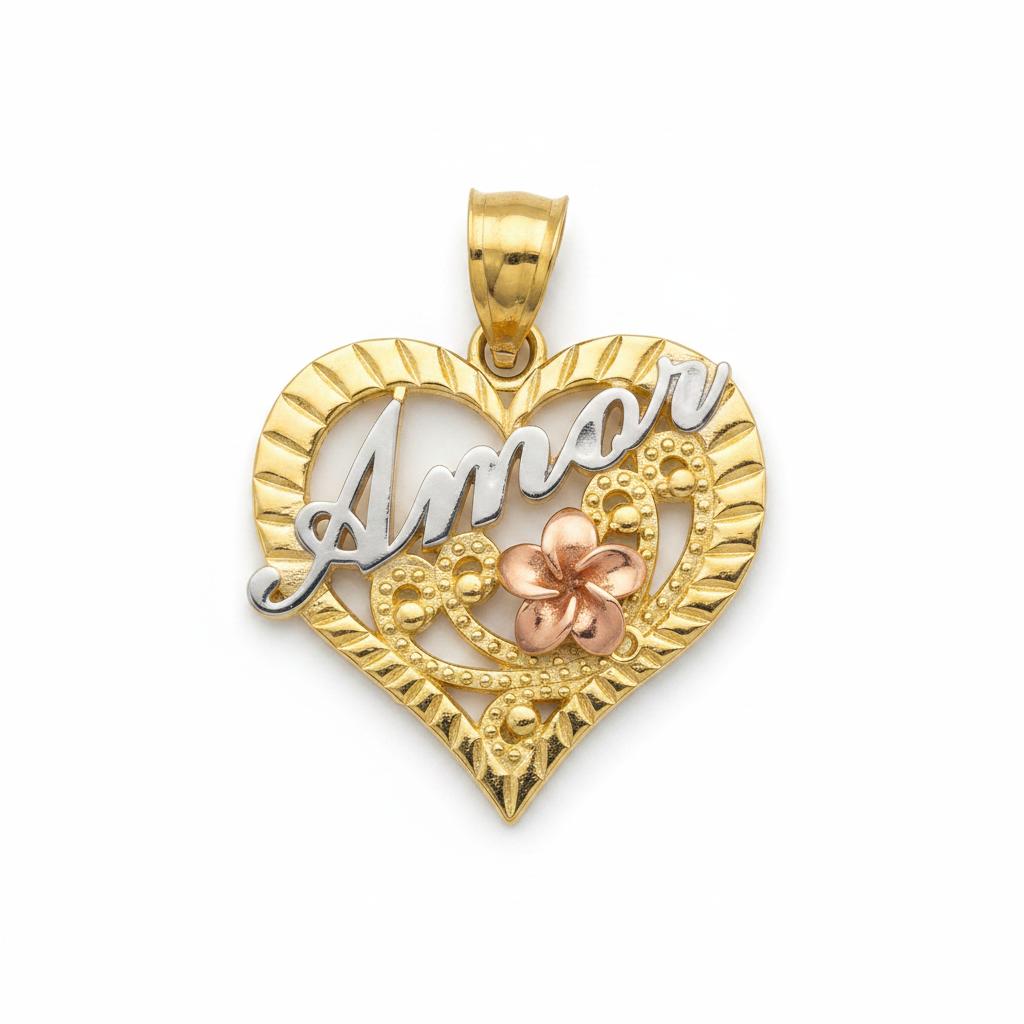 10K gold Mothers day Pendant