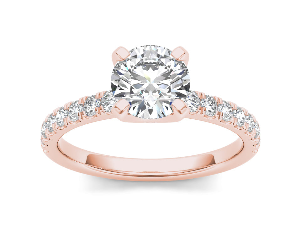 1,238ct Round Diamond Rings Gold rings